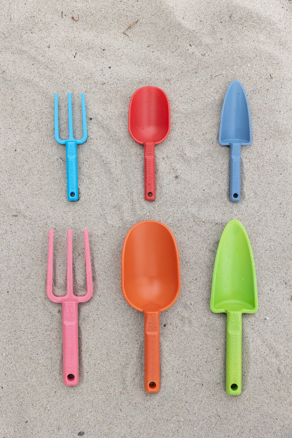 Kids Outdoor Tool Bundle - Recycled Plastic Garden and Beach Tool Set