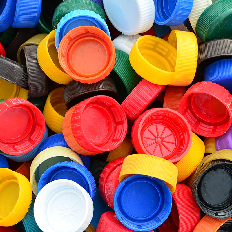 Plastic Bottle Caps - Gardening on Country