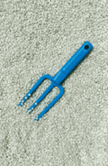 Kids Recycled Plastic Garden Fork, Blue