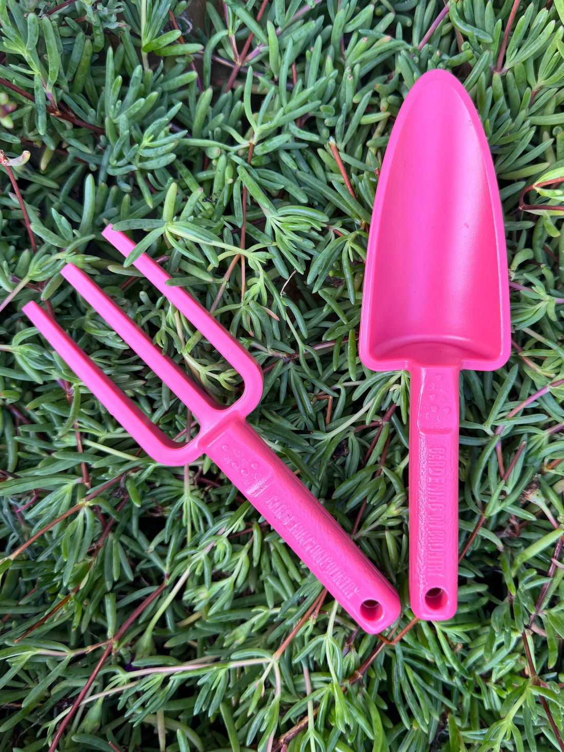Kids Recycled Plastic Garden Tools, Pink