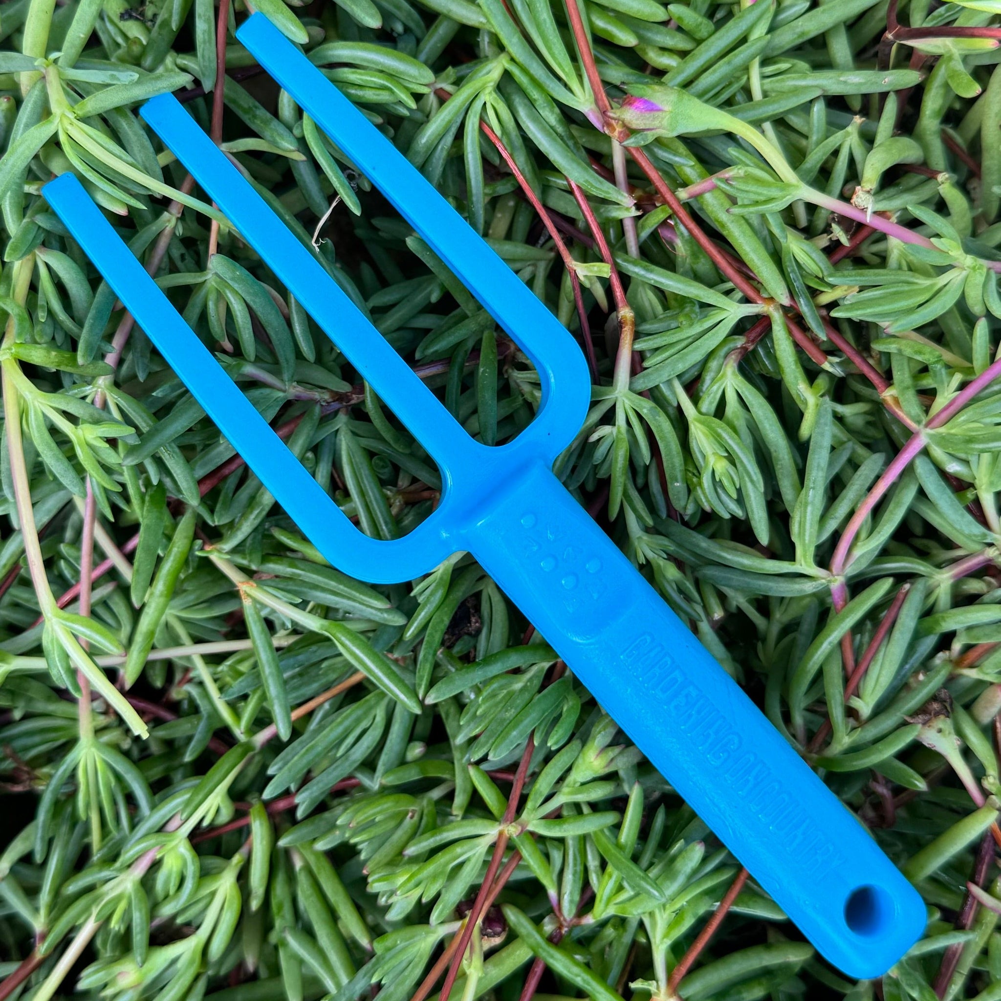 Kids Recycled Plastic Garden Fork, Blue