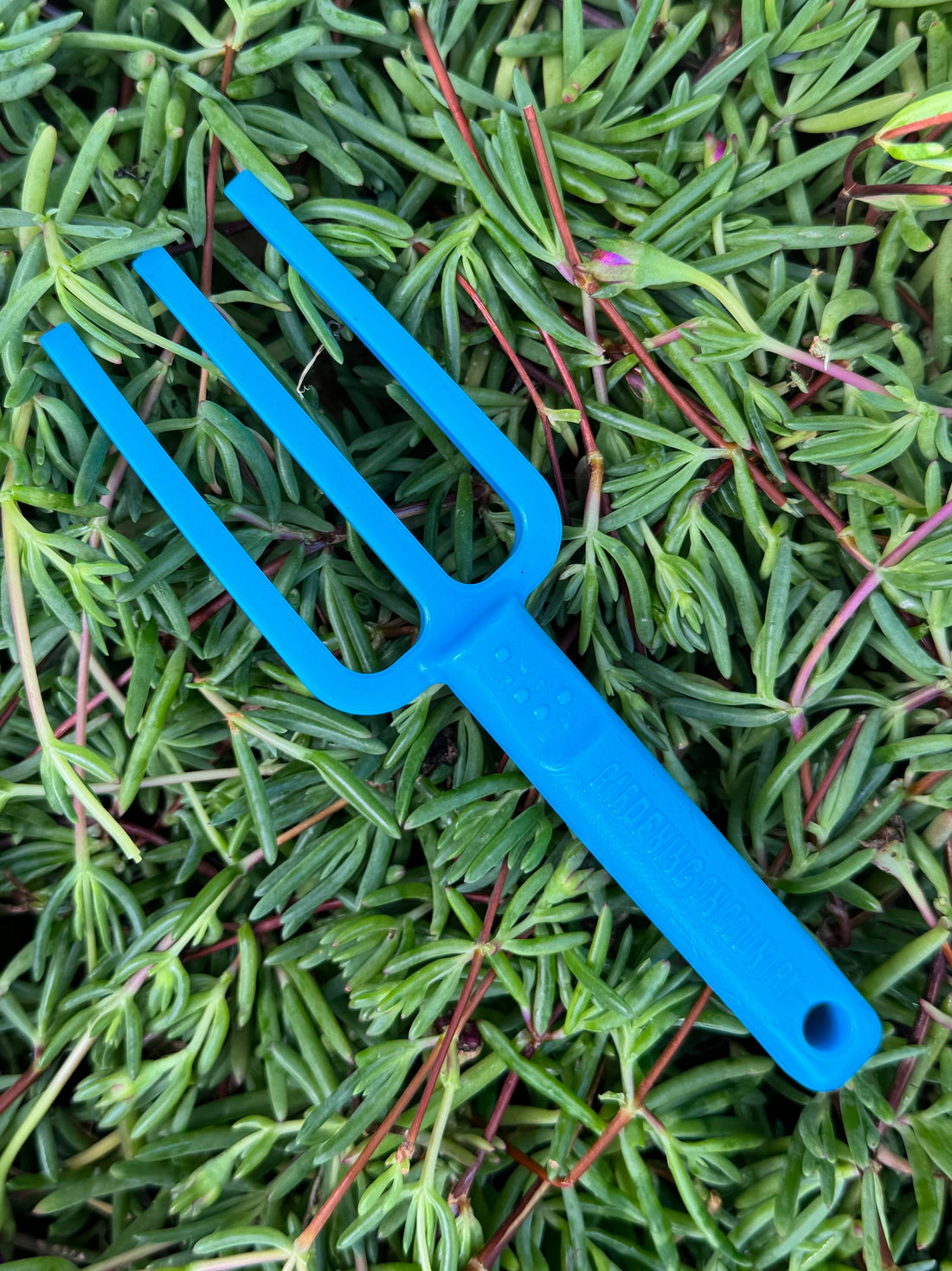 Kids Recycled Plastic Garden Fork, Blue