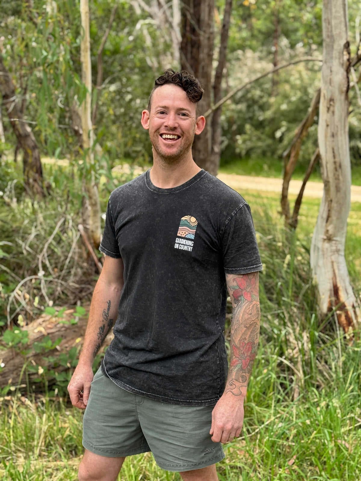 Mitchell Skuta founder of Gardening on Country on Gunaikurnai Country
